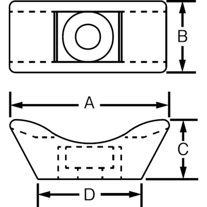 【CAINZ-DASH】パンドウイットコーポレーション タイマウント 耐候性ポリプロピレン (100個入) TMEH-S10-C100【別送品】