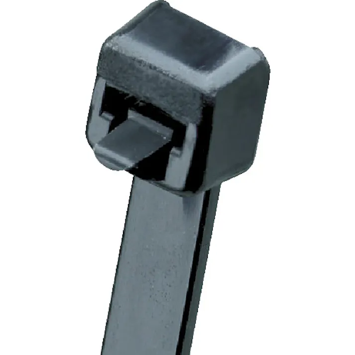 【CAINZ-DASH】パンドウイットコーポレーション リリースタイ 取り外し可能ナイロン結束バンド 耐候性黒 100本 PRT2S-C0【別送品】