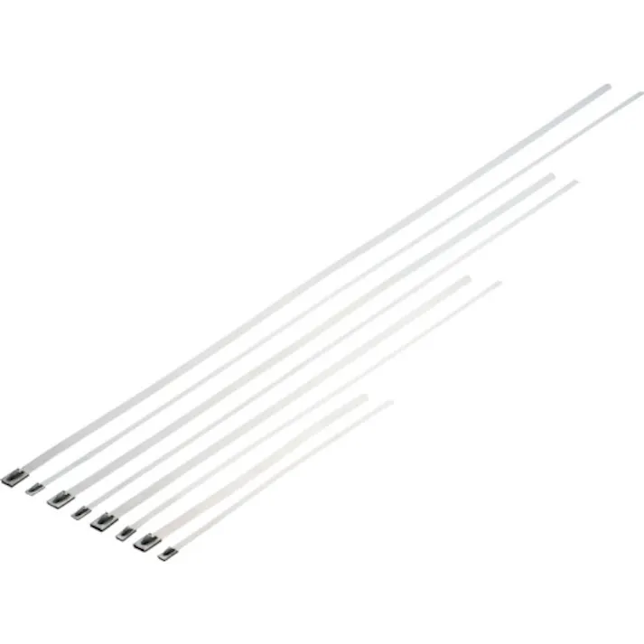【CAINZ-DASH】パンドウイットコーポレーション MLTタイプ 自動ロック式ステンレススチールバンド SUS304 幅4.6mm 長さ363mm 100本入り MLT4S-CP MLT4S-CP【別送品】