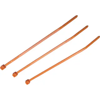 【CAINZ-DASH】パンドウイットコーポレーション ナイロン結束バンド オレンジ (100本入) PLT1.5I-C3【別送品】