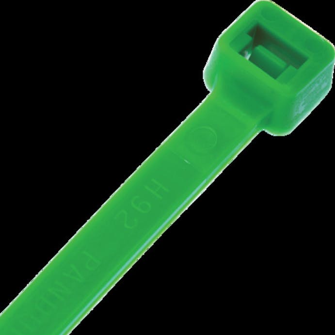 【CAINZ-DASH】パンドウイットコーポレーション ナイロン結束バンド　緑　（１００本入） PLT1.5I-C5【別送品】