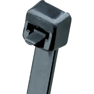 【CAINZ-DASH】パンドウイットコーポレーション リリースタイ 取り外し可能ナイロン結束バンド 耐候性黒 100本 PRT3S-C0【別送品】