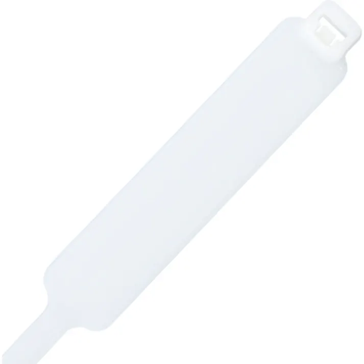 【CAINZ-DASH】パンドウイットコーポレーション 旗型タイプナイロン結束バンド ナチュラル (100本入) PLM4S-C【別送品】