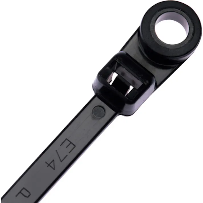 【CAINZ-DASH】パンドウイットコーポレーション ネジ止めタイプナイロン結束バンド 耐熱性黒 (1000本入) PLC1M-S4-M30【別送品】