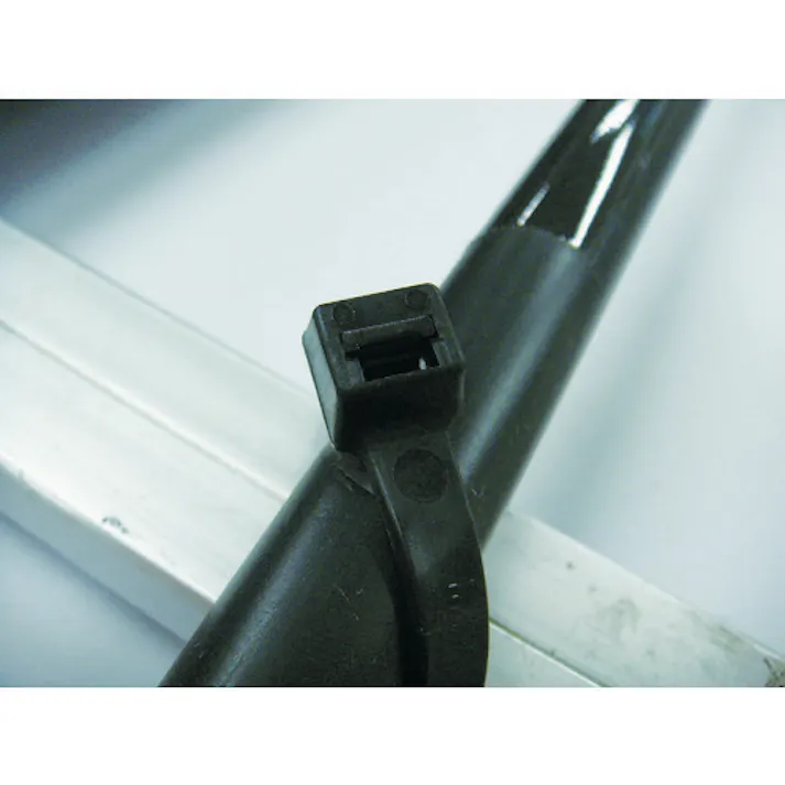 【CAINZ-DASH】パンドウイットコーポレーション ナイロン結束バンド 耐候性黒(100本入)幅1.8厚さ0.8mm PLT.6SM-C0【別送品】