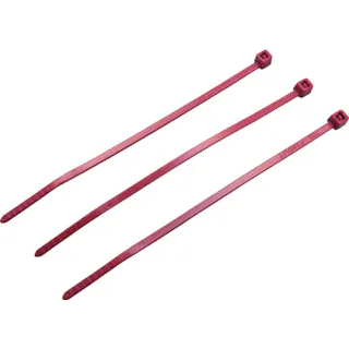 【CAINZ-DASH】パンドウイットコーポレーション ナイロン結束バンド 4.8×445×1.3 赤 1000本入 PLT5S-M2【別送品】