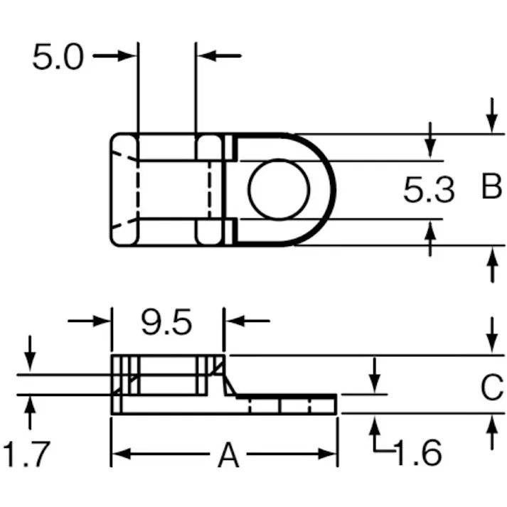 【CAINZ-DASH】パンドウイットコーポレーション タイアンカー ナチュラル (100個入) TA1S8-C【別送品】