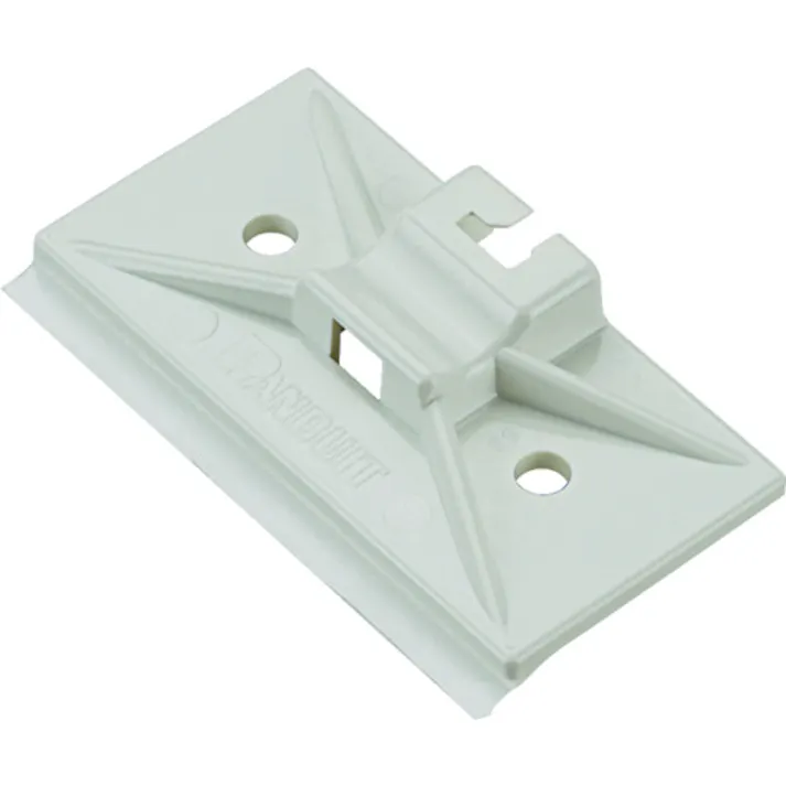 【CAINZ-DASH】パンドウイットコーポレーション マウントベース型 結束バンドスナップイン固定具 シロ 100個入 SMS-A-C【別送品】