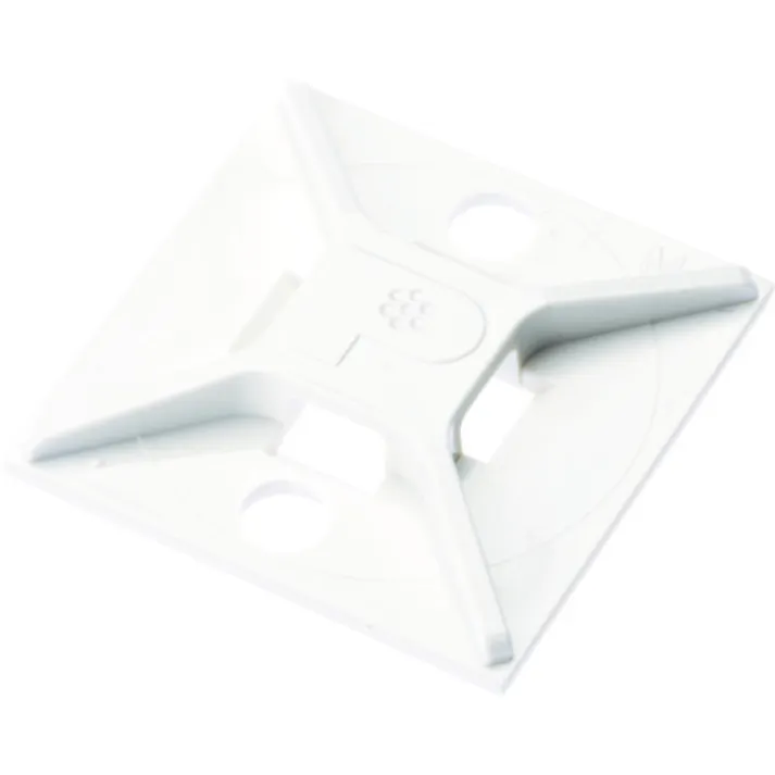 【CAINZ-DASH】パンドウイットコーポレーション マウントベース M3ねじ止め 白 (500個入) ABM2S-S6-D【別送品】