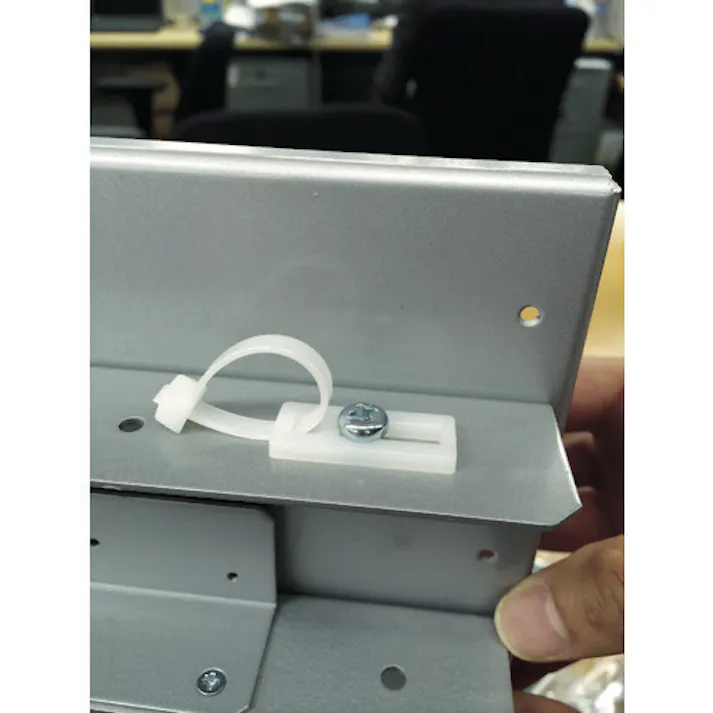 【CAINZ-DASH】パンドウイットコーポレーション ケーブル固定具 タイアンカー ナチュラル (100個入) TA2-C【別送品】