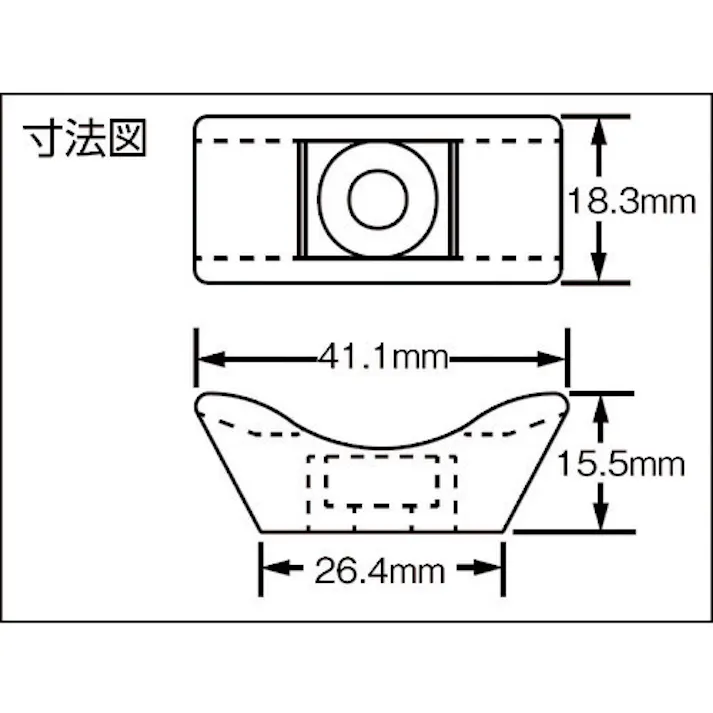 【CAINZ-DASH】パンドウイットコーポレーション タイマウント 耐候性黒 (25個入) TMEH-S10-Q0【別送品】