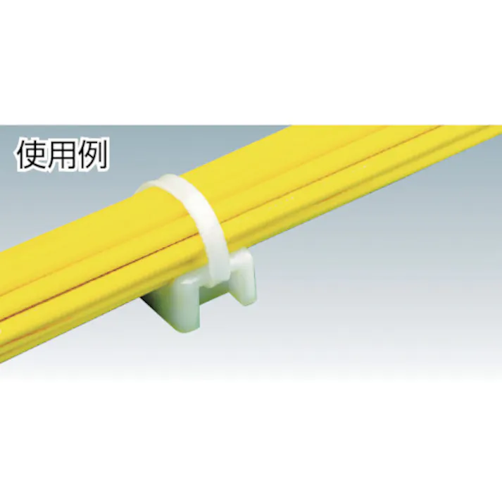 【CAINZ-DASH】パンドウイットコーポレーション タイマウント 難燃性白 (100個入) TM3S8-C69【別送品】