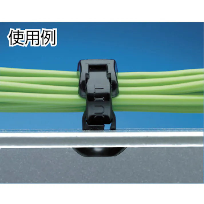 【CAINZ-DASH】パンドウイットコーポレーション 押し込み型固定具 ナチュラル (100個入) PBMS-H25-C【別送品】