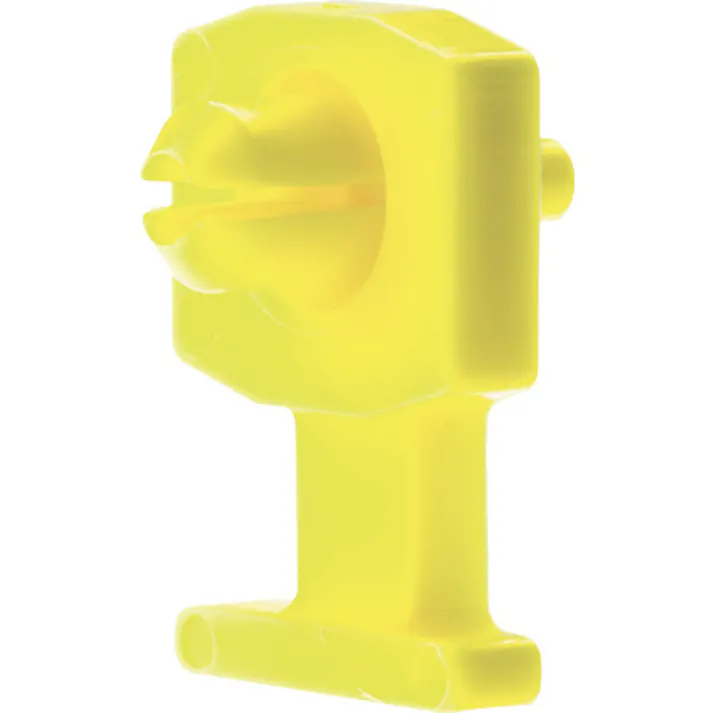 【CAINZ-DASH】パンドウイットコーポレーション リベット式薄型押し込み固定具 黄 (100個入) KIMS-H500-C4【別送品】