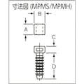 【CAINZ-DASH】パンドウイットコーポレーション コンクリート用押し込み型固定具　（５０個入） MPMH38-L0【別送品】
