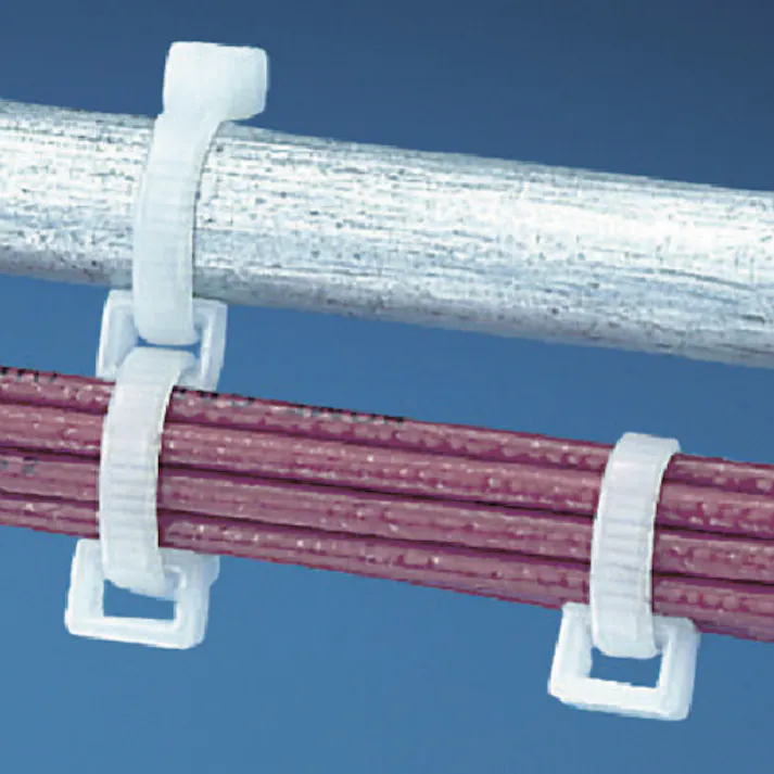 【CAINZ-DASH】パンドウイットコーポレーション 連結リング固定具(密閉型) ナチュラル (1000個入) CR2-M【別送品】