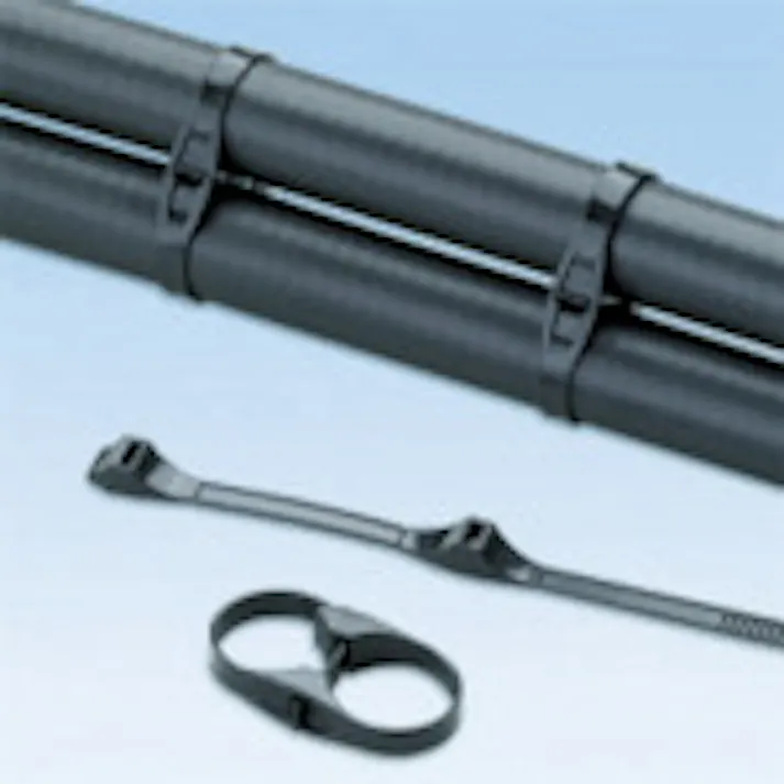 【CAINZ-DASH】パンドウイットコーポレーション ダブルホースクランプタイ (500本入) DHC1.12X1.75-D0【別送品】