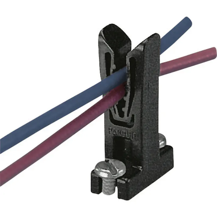 【CAINZ-DASH】パンドウイットコーポレーション ハーネスボードアクセサリ ワイヤーエンドホルダー (100個入) WEH-E8-C【別送品】