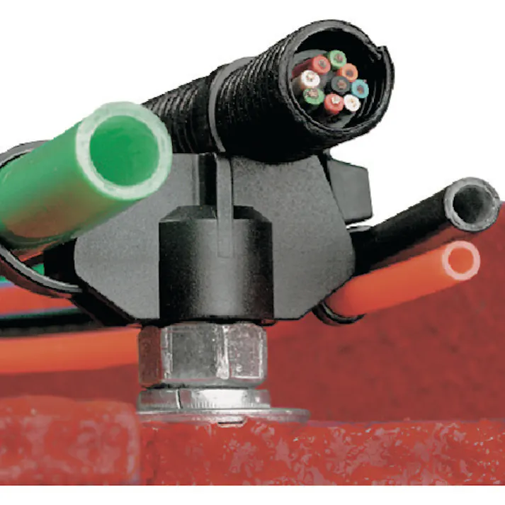 【CAINZ-DASH】パンドウイットコーポレーション スタッドタイマウント M19ボルト用 100個入 TMSTHS19-C0【別送品】