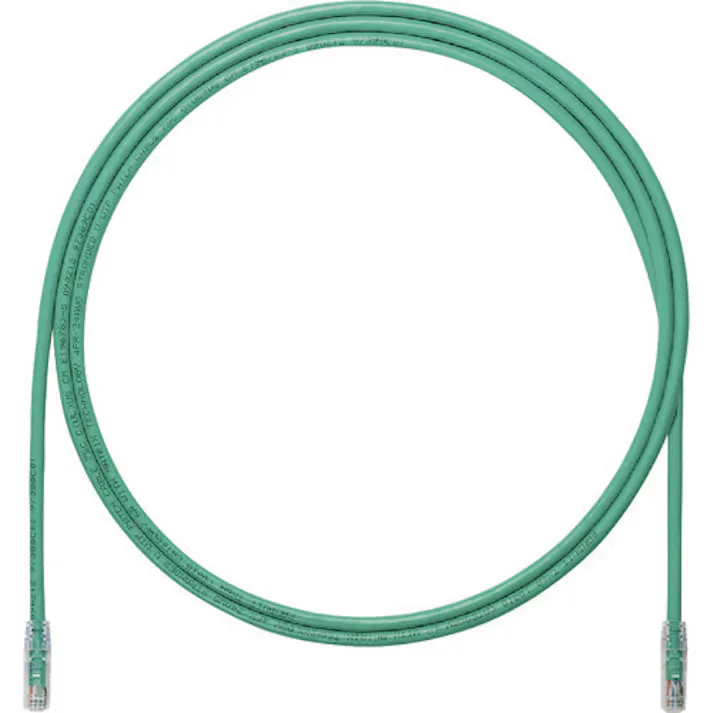 【CAINZ-DASH】パンドウイットコーポレーション カテゴリ6細径パッチコード 1m 緑 UTP28SP1MGR UTP28SP1MGR【別送品】