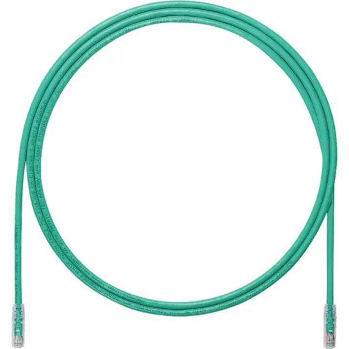 【CAINZ-DASH】パンドウイットコーポレーション カテゴリ6細径パッチコード 2m 緑 UTP28SP2MGR UTP28SP2MGR【別送品】