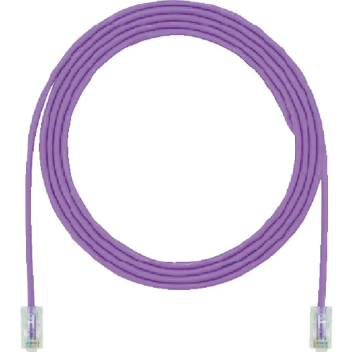 【CAINZ-DASH】パンドウイットコーポレーション カテゴリ6細径パッチコード 10m 紫 UTP28SP10MVL UTP28SP10MVL【別送品】