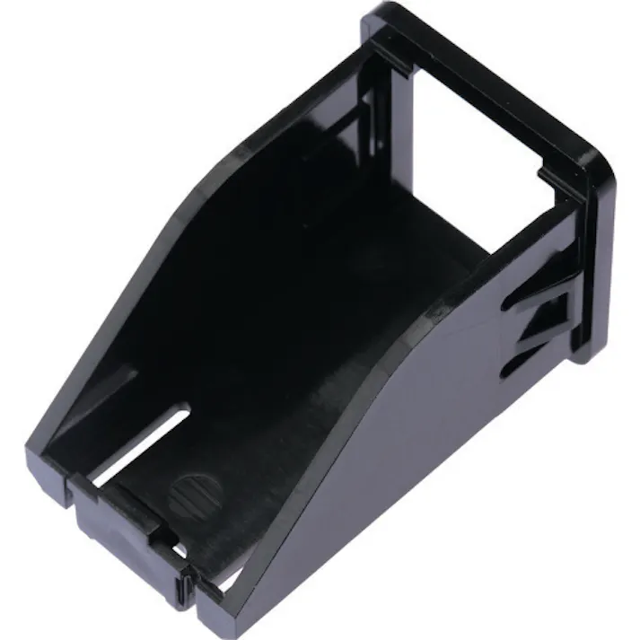 【CAINZ-DASH】パンドウイットコーポレーション 1ポート用アダプタ 黒 (10個入) CMNZABL-X【別送品】