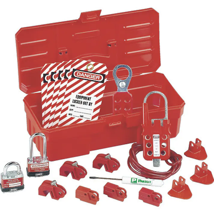 【CAINZ-DASH】パンドウイットコーポレーション 電気工事用ロックアウトキット PSL-KT-CONA【別送品】
