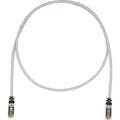 【CAINZ-DASH】パンドウイットコーポレーション ＣＡＴ６Ａ／ＣＡＴ６　シールドパッチコード　３０ｍ　ライトグレー　ＳＴＰ６Ｘ３０ＭＩＧ STP6X30MIG【別送品】