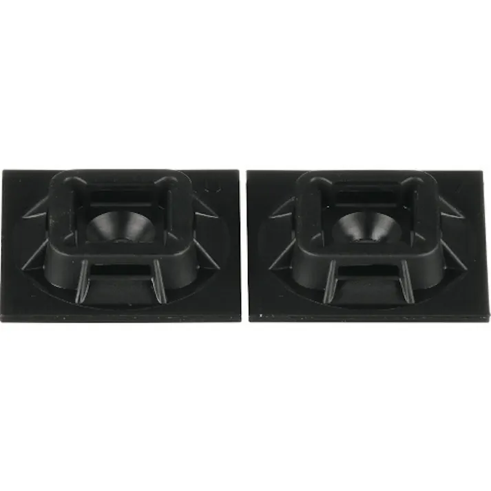 【CAINZ-DASH】パンドウイットコーポレーション スーパーグリップ専用マウントベース 耐候性黒 100個入り SGABM30-AT-C0 SGABM30-AT-C0【別送品】