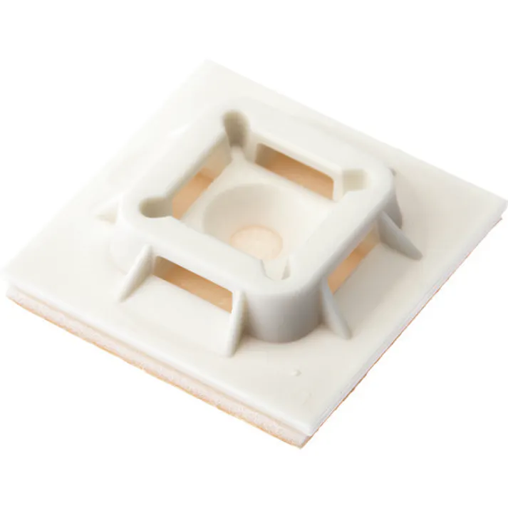 【CAINZ-DASH】パンドウイットコーポレーション スーパーグリップ専用マウントベース 白 50個入り SGABM50-A-L SGABM50-A-L【別送品】