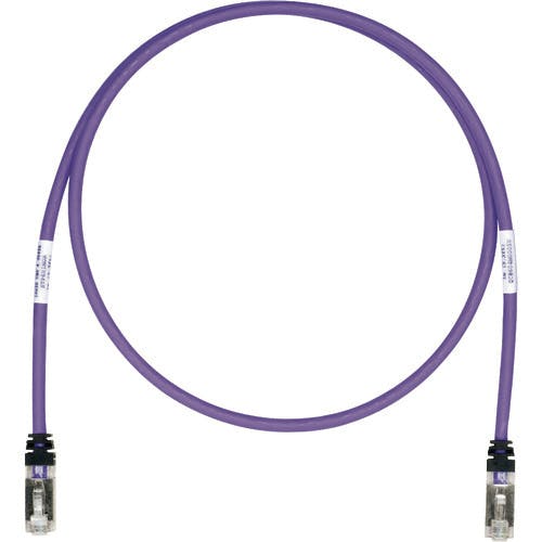 パンドウイットコーポレーション CAT6A/CAT6 シールドパッチコード 6m 紫 STP6X6MVL STP6X6MVL LANケーブル パンドウイットコーポレーション CAT6A/CAT6 シールドパッチコード 6m 紫 STP6X6MVL STP6X6MVL LANケーブル