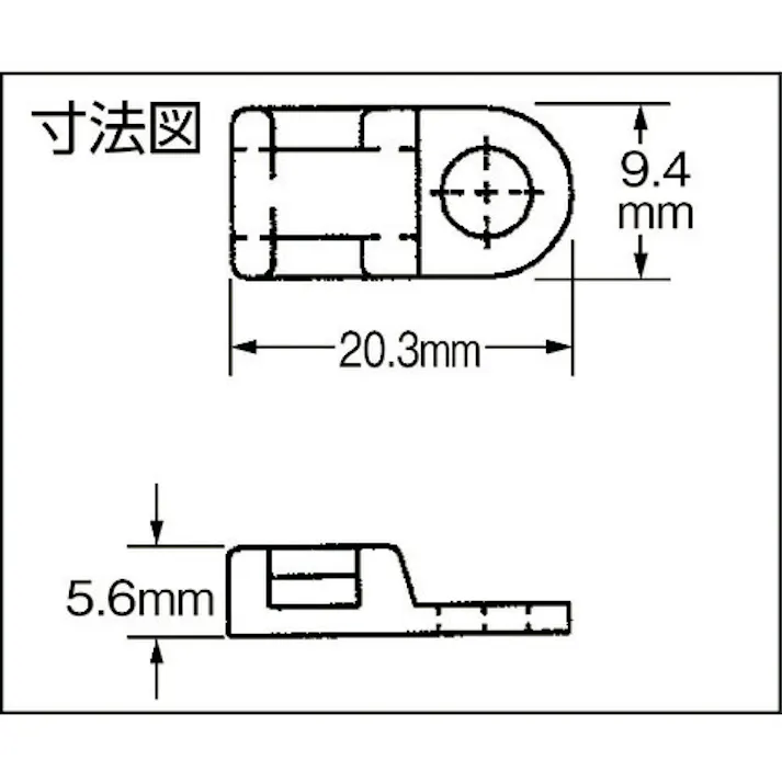 【CAINZ-DASH】パンドウイットコーポレーション スーパーグリップ専用タイアンカー 耐候性ナイロン66 100個入 TASG1S8-C0【別送品】