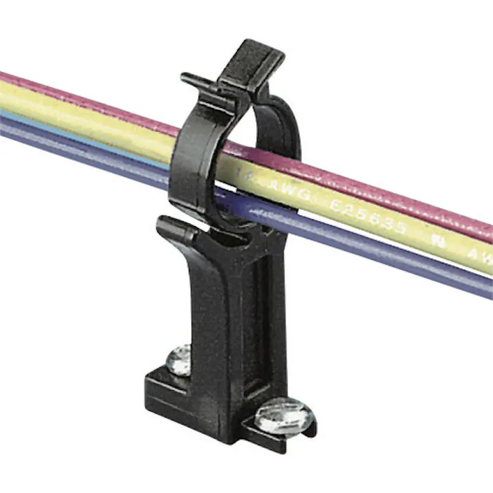 【CAINZ-DASH】パンドウイットコーポレーション ハーネスボードアクセサリー バンドルリテイナー (10個入) BR2-1.3-X【別送品】