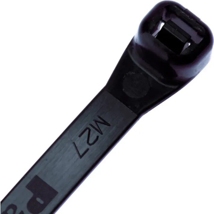 【CAINZ-DASH】パンドウイットコーポレーション スーパーグリップナイロン結束バンド 耐候性黒 (100本入) PLT370SB【別送品】