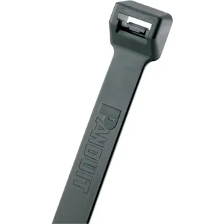 【CAINZ-DASH】パンドウイットコーポレーション ナイロン結束バンド 耐候性黒 ノンバックルタイプ (100本入) PLT3EH-NB-C0【別送品】