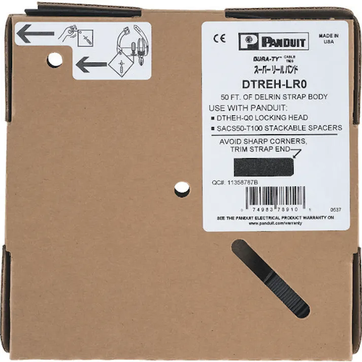 【CAINZ-DASH】パンドウイットコーポレーション スーパーリールバンド リールストラップ DTREH-LR0【別送品】