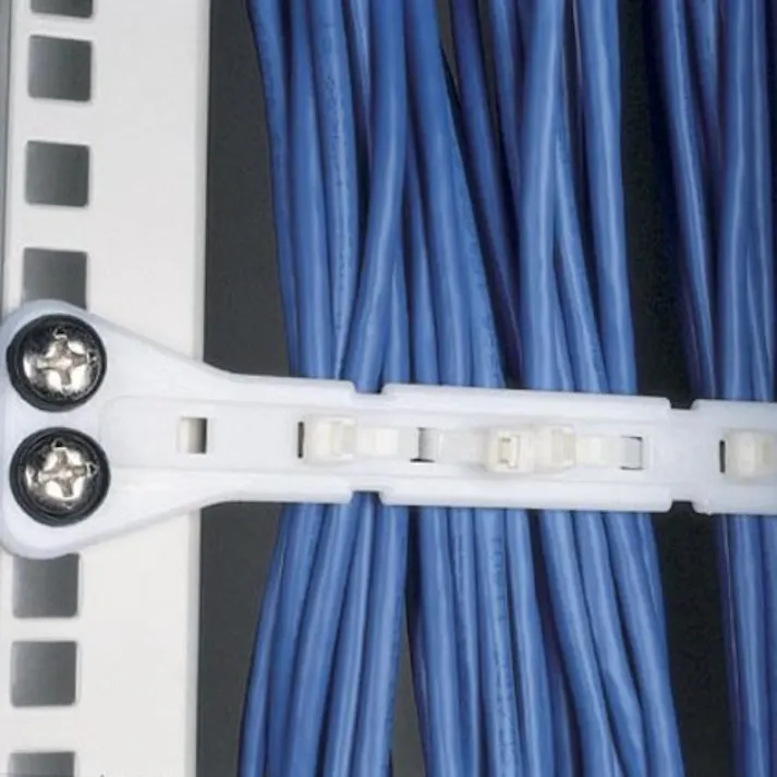 【CAINZ-DASH】パンドウイットコーポレーション 水平型ケーブル固定具 ナチュラル 5個入 PPF2SV-S25-V【別送品】