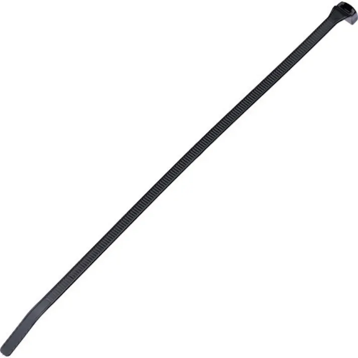 【CAINZ-DASH】パンドウイットコーポレーション ナイロン結束バンド コンタータイ 耐候性タイプ 黒 3.6×264×1.3 1袋1000本入 CBR3I-M0【別送品】