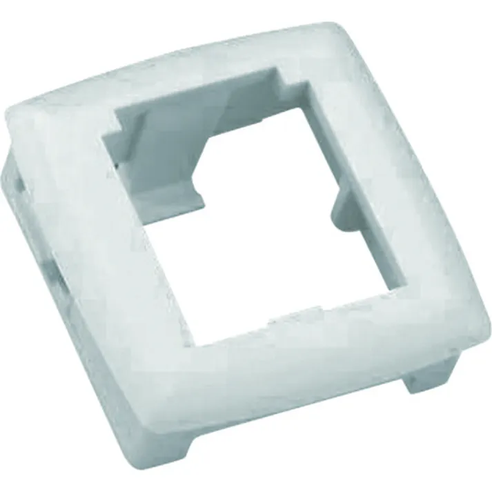 【CAINZ-DASH】パンドウイットコーポレーション 1ポート用アダプタ オフホワイト (10個入) CMAA1IW-X【別送品】