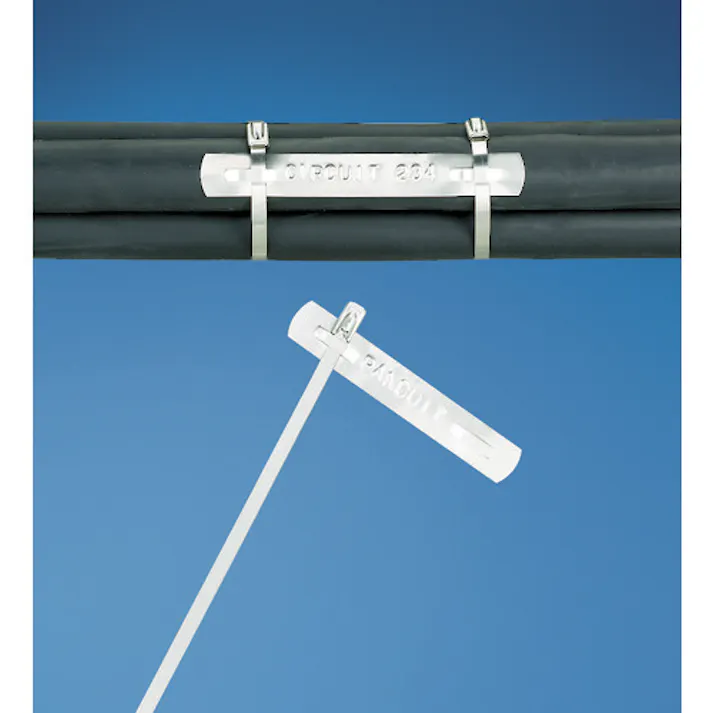 【CAINZ-DASH】パンドウイットコーポレーション メタルエンボス刻印用テープ 304ステンレス (10巻入) METS4-X【別送品】