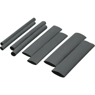 【CAINZ-DASH】パンドウイットコーポレーション 熱収縮チューブ サイズコンビネーションパック ラージタイプ 黒 HSTT-YK2【別送品】