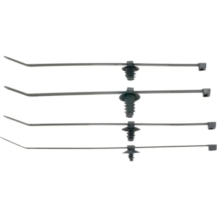 【CAINZ-DASH】パンドウイットコーポレーション アンブレラタイプ・ファーツリーマウント付き結束バンド 500本入 PUM-100-2S-D30【別送品】