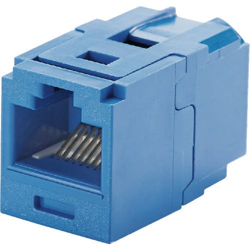 パンドウイットコーポレーション カテゴリ6 JJアダプタ(RJ45中継用ジャック) 青 CC688BU 中継JJアダプター パンドウイットコーポレーション カテゴリ6 JJアダプタ(RJ45中継用ジャック) 青 CC688BU 中継JJアダプター