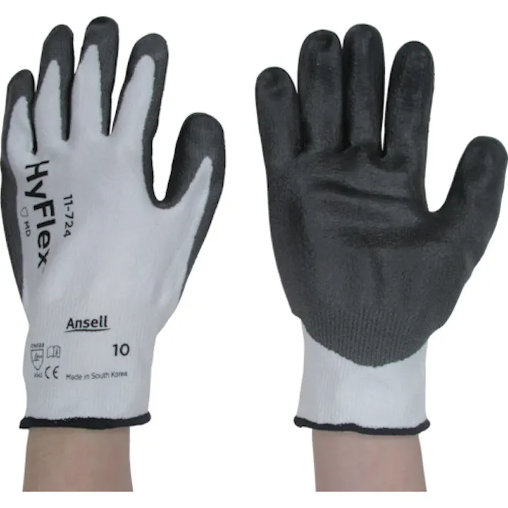 【CAINZ-DASH】アンセル・ヘルスケア・ジャパン 耐切創手袋 ハイフレックス11-724 LL 11-724-10【別送品】