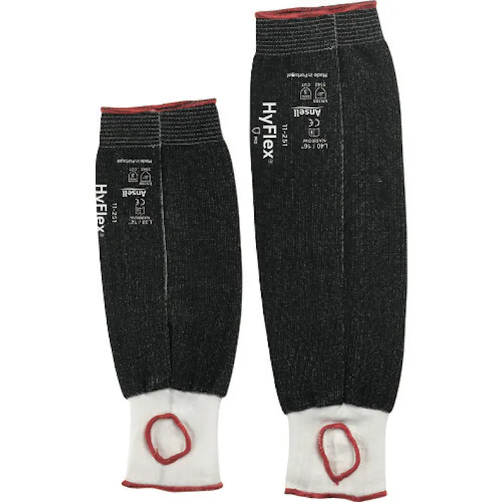 【CAINZ-DASH】アンセル・ヘルスケア・ジャパン 耐切創腕カバー ハイフレックス 11-251 エクストラワイドタイプ Lサイズ 1枚 11-251-180-XW【別送品】