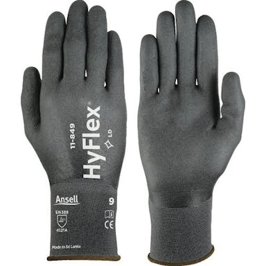 【CAINZ-DASH】アンセル・ヘルスケア・ジャパン ニトリルコーティング手袋　ハイフレックス　１１－８４９　Ｌサイズ 11-849-9【別送品】