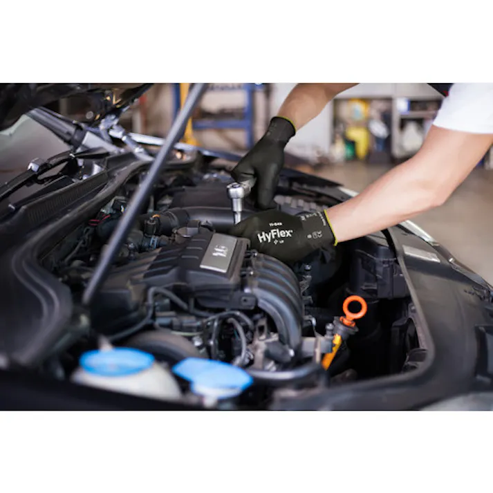 【CAINZ-DASH】アンセル・ヘルスケア・ジャパン ニトリルコーティング手袋 ハイフレックス 11-849 Lサイズ 11-849-9【別送品】