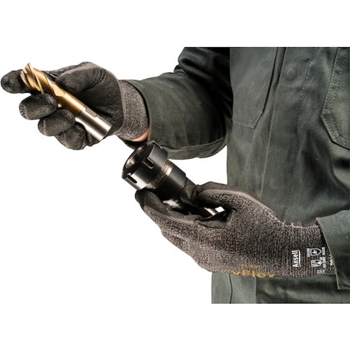 【CAINZ-DASH】アンセル・ヘルスケア・ジャパン 耐切創手袋　ハイフレックス　１１－９３１　手のひらコーティング　Ｍサイズ 11-931-8【別送品】