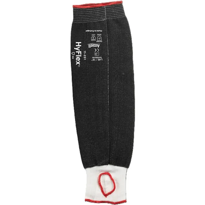 【CAINZ-DASH】アンセル・ヘルスケア・ジャパン 耐切創腕カバー ハイフレックス 11-251 ナロウタイプ Sサイズ 1枚 11-251-120-N【別送品】